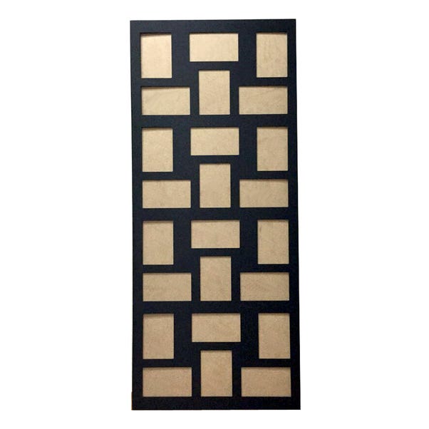 Elements Black Multi Photo Frame