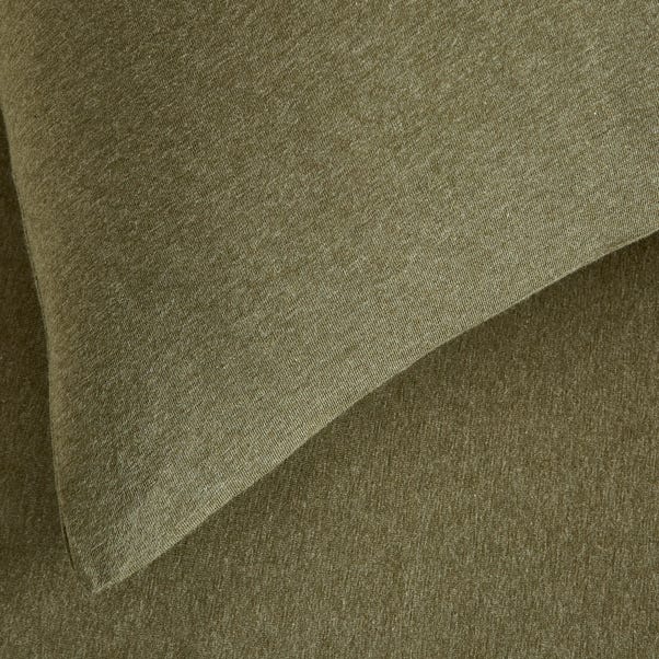 Elements Cotton Jersey Plain Standard Pillowcase​ Pair