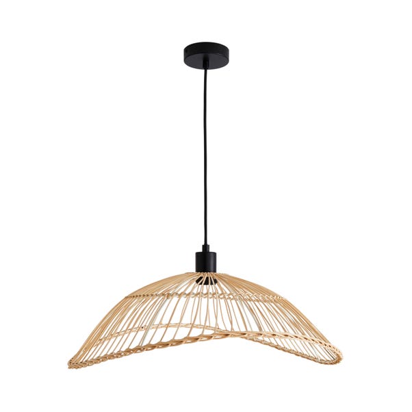 Elements Jaula Rattan Pendant Light