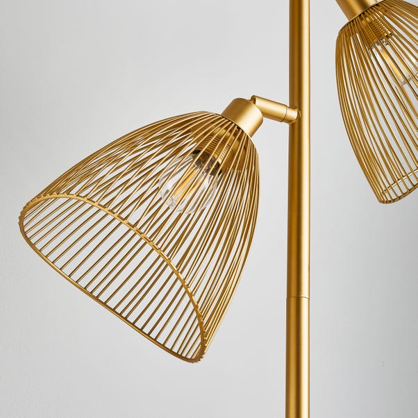 Elements Jaula 3 Light Floor Lamp
