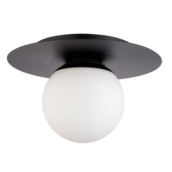 Elements Tela Bathroom Flush Ceiling Light
