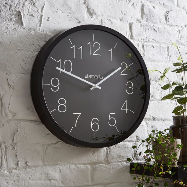 Elements Indoor Outdoor Wall Clock