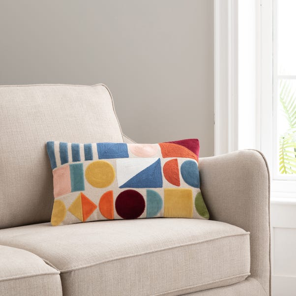 Elements Circuit Embroidered Cushion