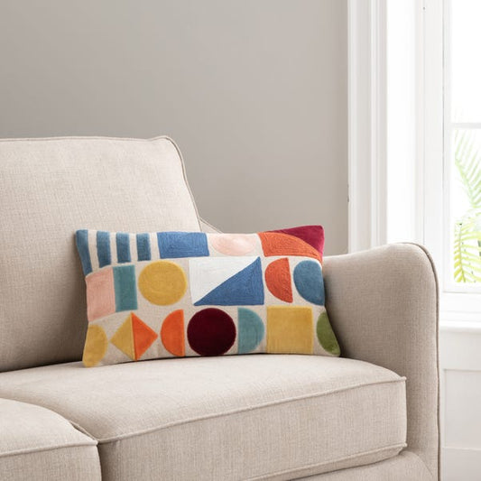 Elements Circuit Embroidered Cushion