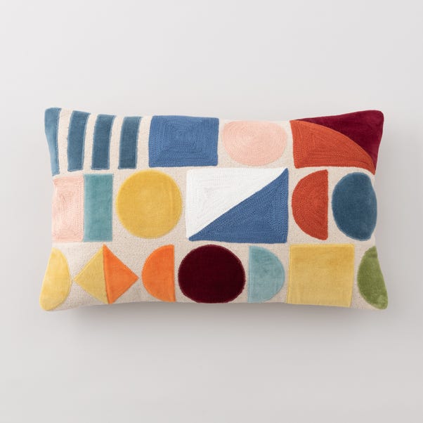 Elements Circuit Embroidered Cushion