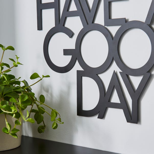 Elements Good Day Indoor Outdoor Wall Art
