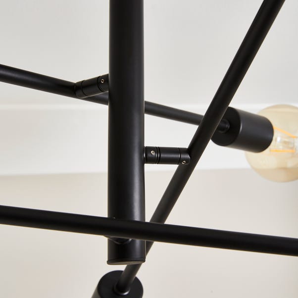 Elements Koppla 6 Light Semi Flush Ceiling Light