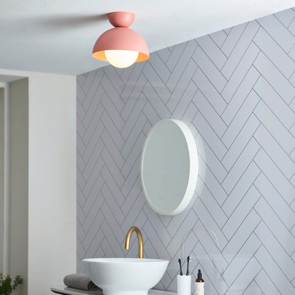 Elements Lunebar Flush Ceiling Light