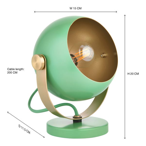 Elements Olympya Adjustable Table Wall Light