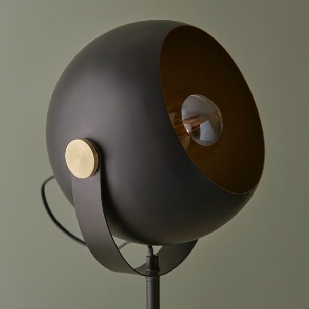 Elements Olympya Industrial Metal Adjustable Floor Lamp