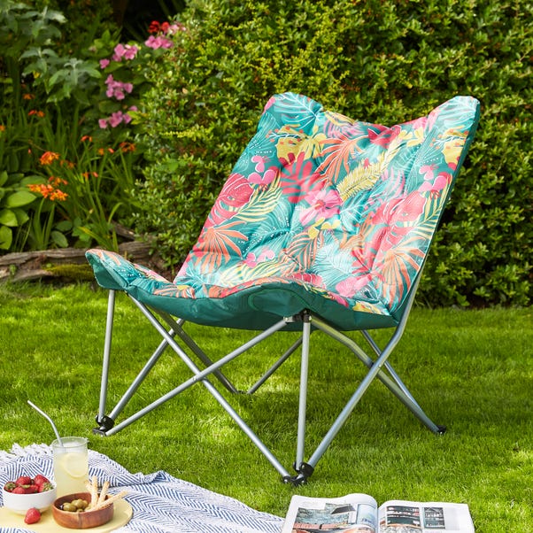 Elements Padded Camping Chair With Carry Bag