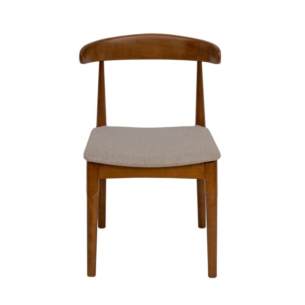 Elements Alva Dining Chair, Natural Fabric