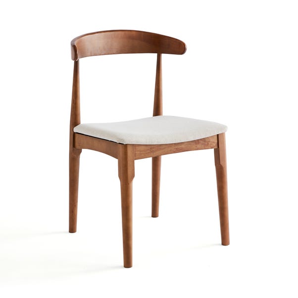 Elements Alva Dining Chair, Natural Fabric
