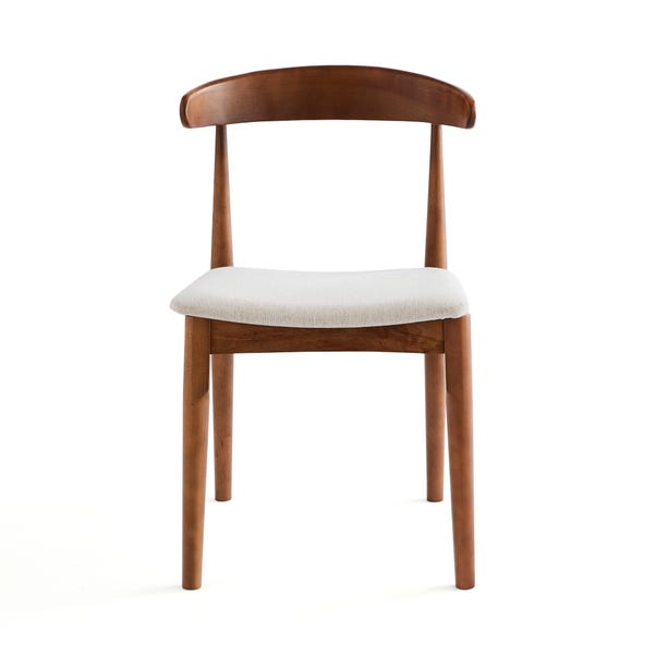 Elements Alva Dining Chair, Natural Fabric