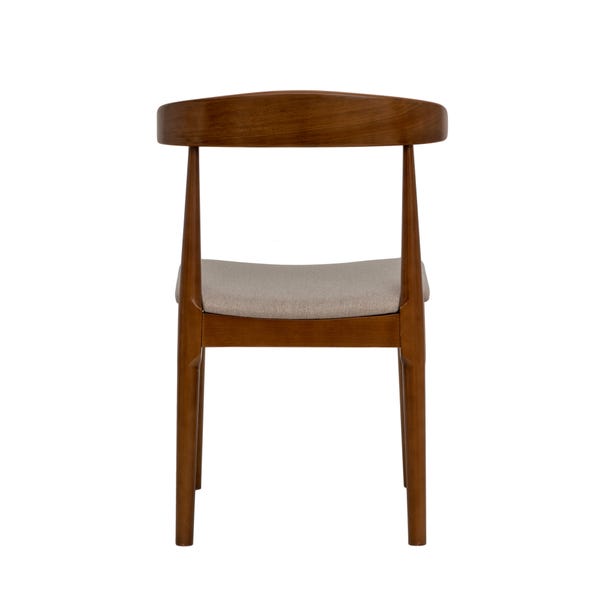 Elements Alva Dining Chair, Natural Fabric