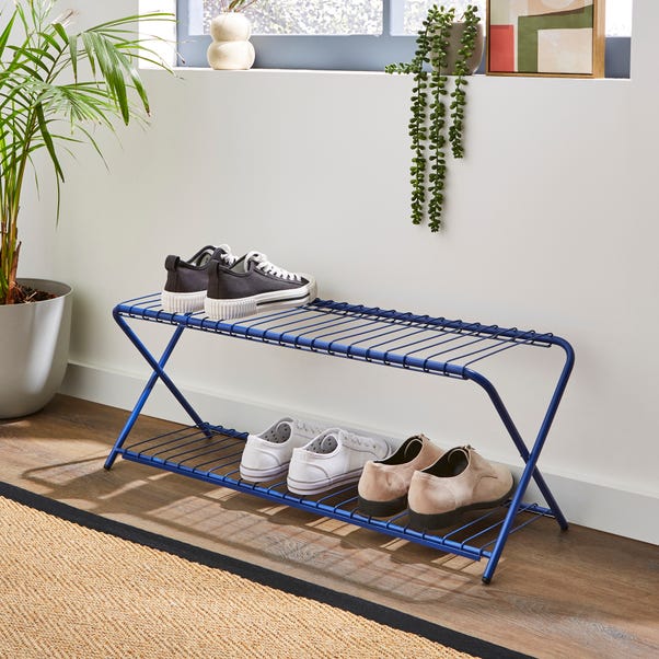 Elements Adley 2 Tier Shoe Rack