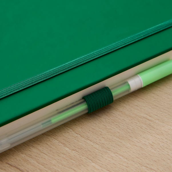 Elements Emerald Green Premium Faux Leather Notebook