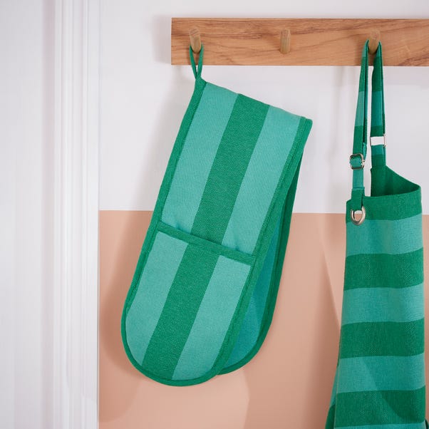 Elements Sutton Stripe Double Oven Glove