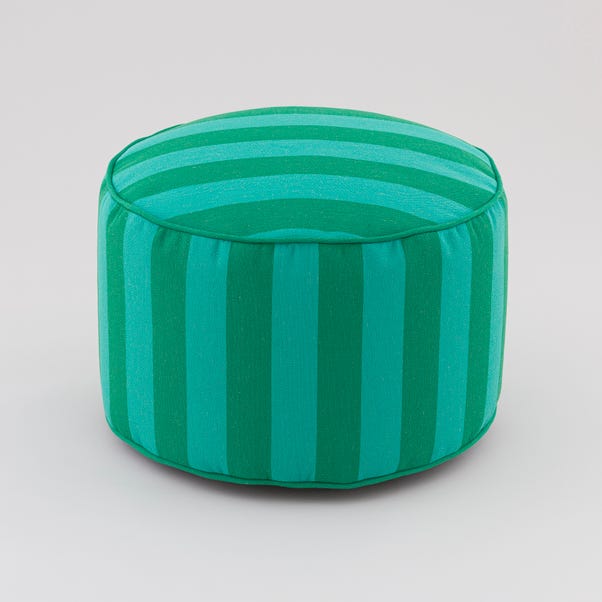 Elements Sutton Stripe Pouffe