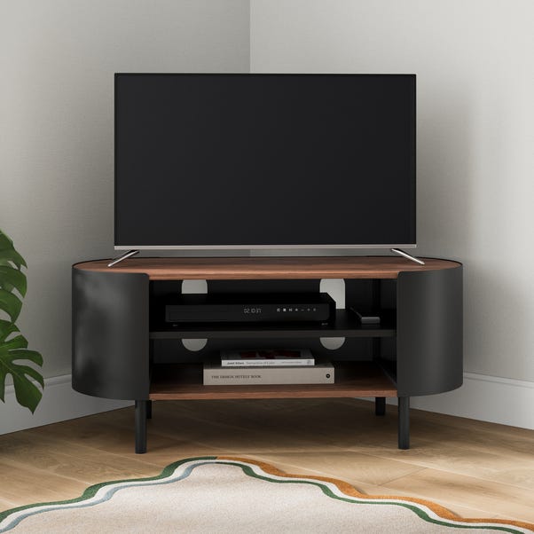Elements Griffin Compact Corner TV Unit For TVs Up To 42"