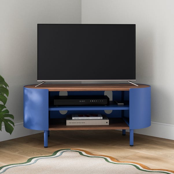 Elements Griffin Compact Corner TV Unit For TVs Up To 42"