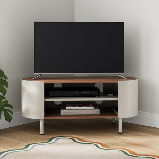 Elements Griffin Compact Corner TV Unit For TVs Up To 42"
