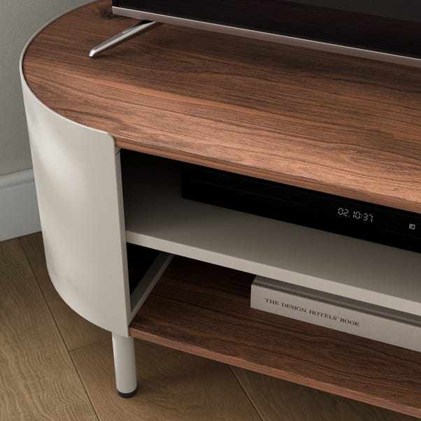 Elements Griffin Compact Corner TV Unit For TVs Up To 42"