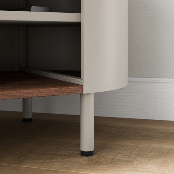 Elements Griffin Compact Corner TV Unit For TVs Up To 42"