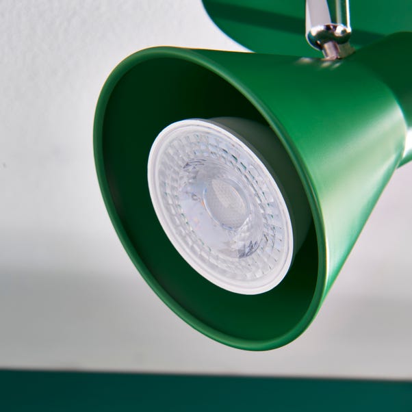 Elements Briggs 3 Light Adjustable Semi Flush Spotlight