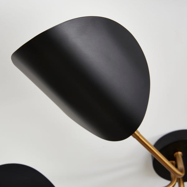 Elements Lyon 6 Light Semi Flush Ceiling Light