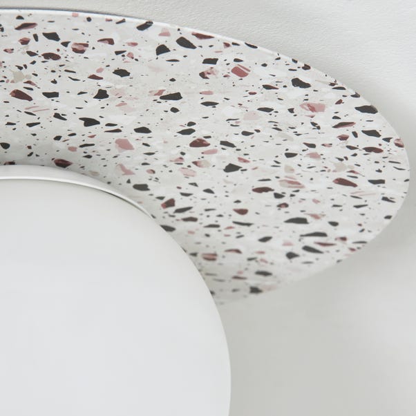 Elements Tela Bathroom Flush Ceiling Light