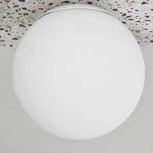Elements Tela Bathroom Flush Ceiling Light