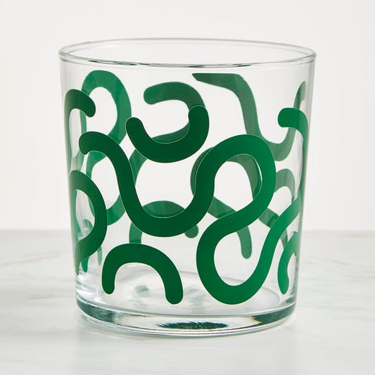Elements Wigley Green Patterned Tumbler