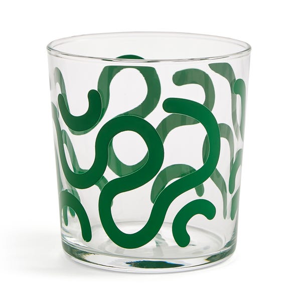 Elements Wigley Green Patterned Tumbler
