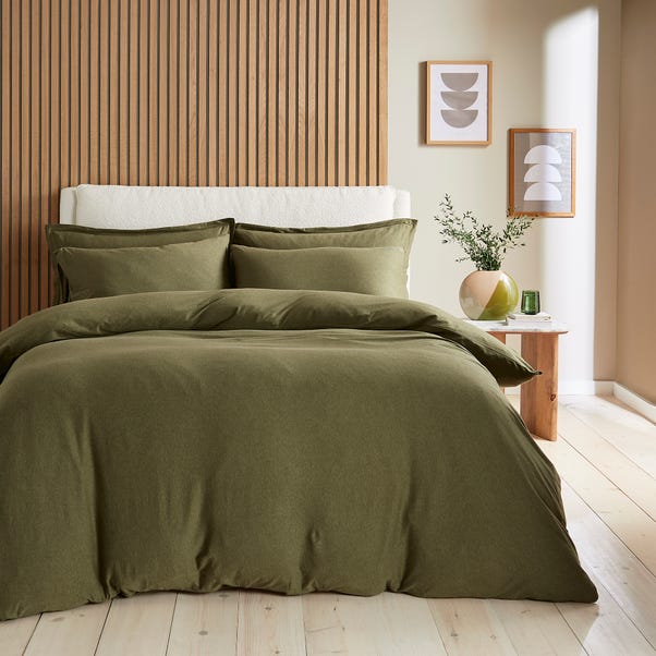 Elements Cotton Jersey Plain Standard Pillowcase​ Pair