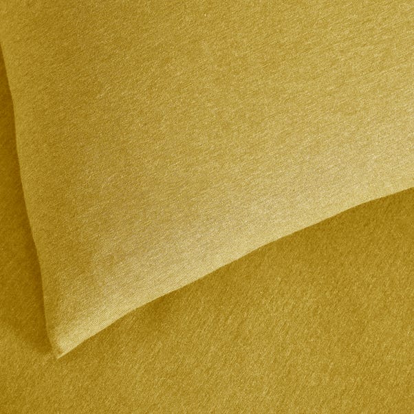 Elements Cotton Jersey Plain Standard Pillowcase​ Pair