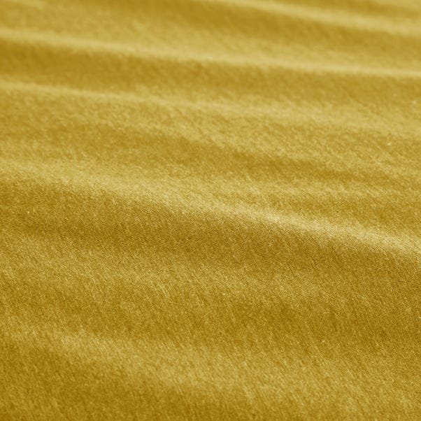 Elements Cotton Jersey Plain Duvet Cover & Pillowcase Set​