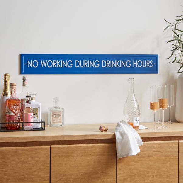 Elements Working Hours Plaque