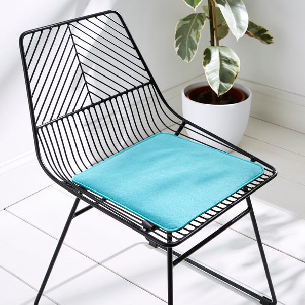 Elements Green Square Reversible Seat Pad
