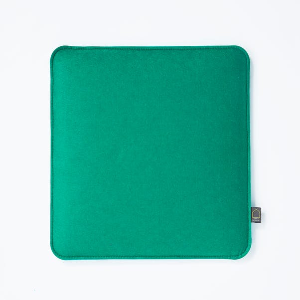 Elements Green Square Reversible Seat Pad