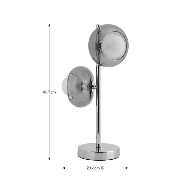Elements Bennett 2 Light Table Lamp