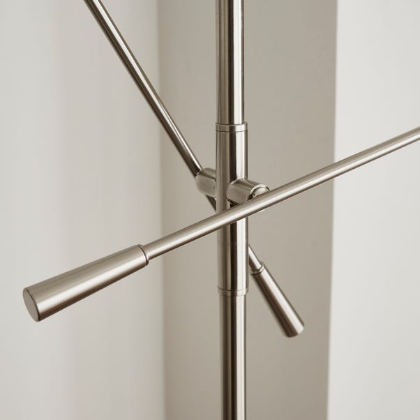 Elements Shaw 2 Light Adjustable Floor Lamp