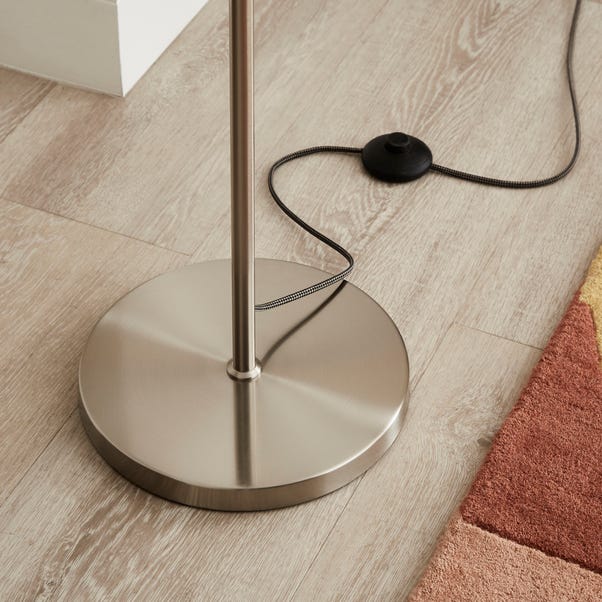 Elements Shaw 2 Light Adjustable Floor Lamp