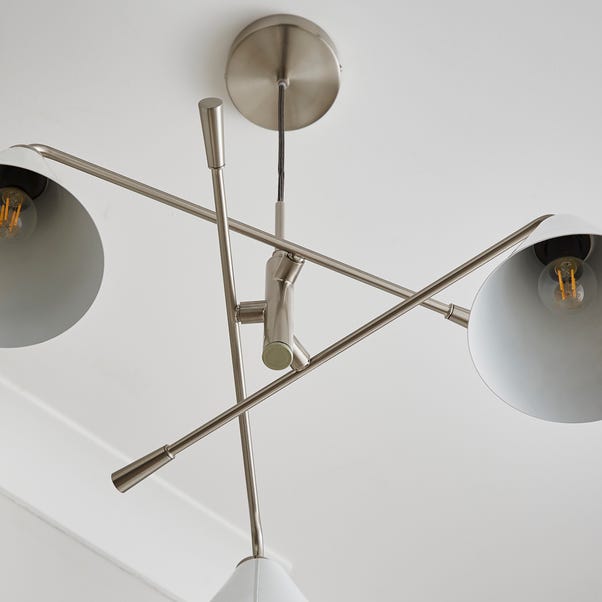 Elements Shaw 3 Light Ceiling Light