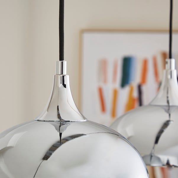 Elements Lennon 3 Light Diner Ceiling Light