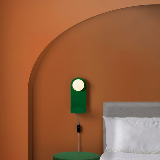 Elements Harton Shelved Wall Light