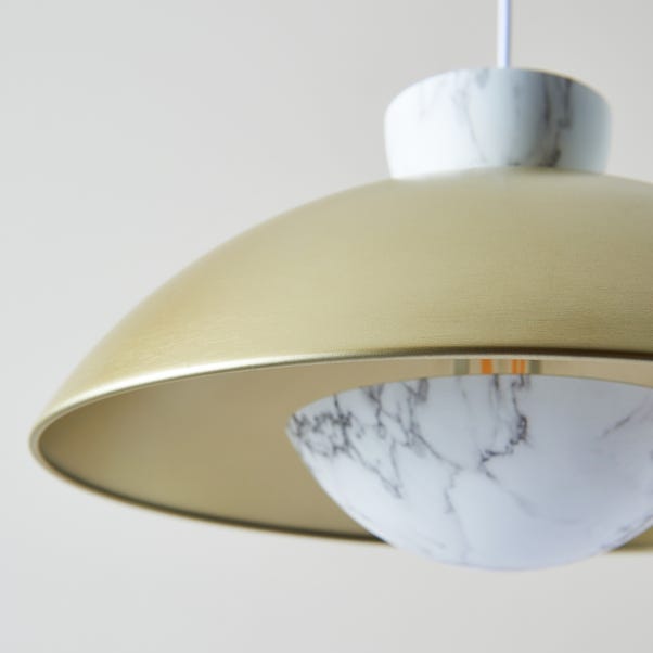 Elements Levi Metal Easy Fit Pendant Shade