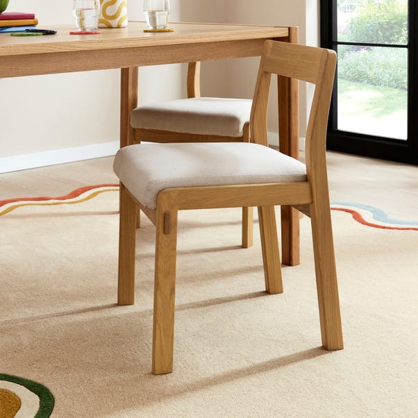 Elements 6 Seater Holmes Dining Table With 6 Aylesford Chairs