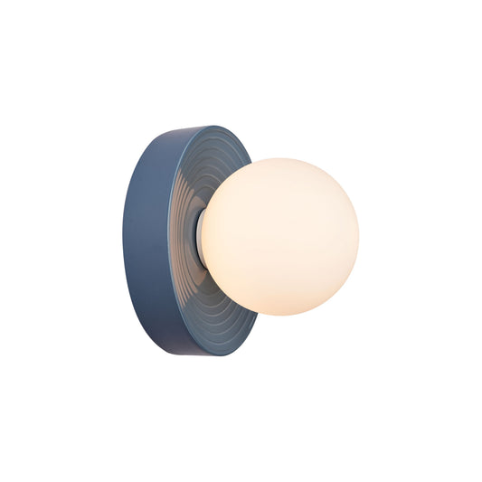Alicia Wall Light Ceramic Blue / Small - Ø 16 Cm