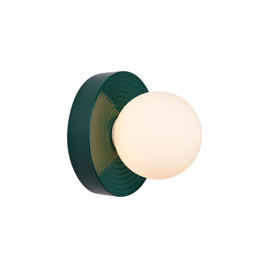 Alicia Wall Light Ceramic Green / Small - Ø 16 Cm